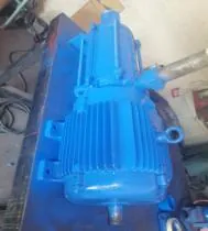 Estator azul terminado